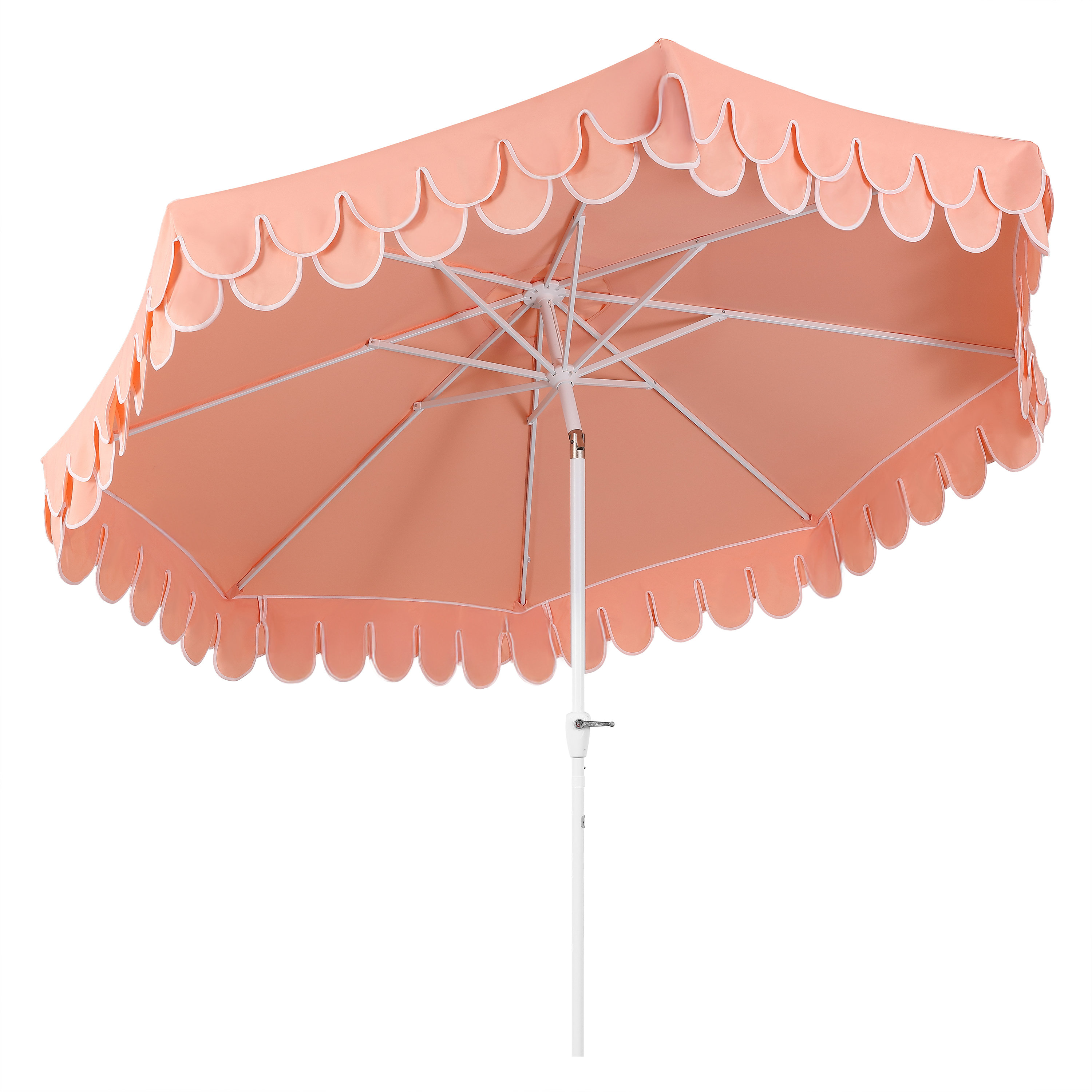 Red Barrel Studio® Beeliar 9 ft. Classic Scalloped Fringe